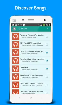 Playlist Creator android App screenshot 0