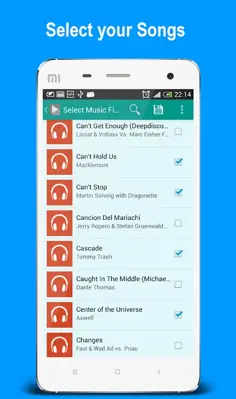 Playlist Creator android App screenshot 5